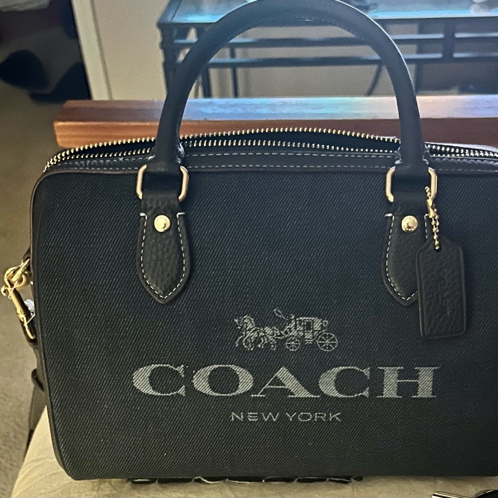 Coach Denim Crossbody